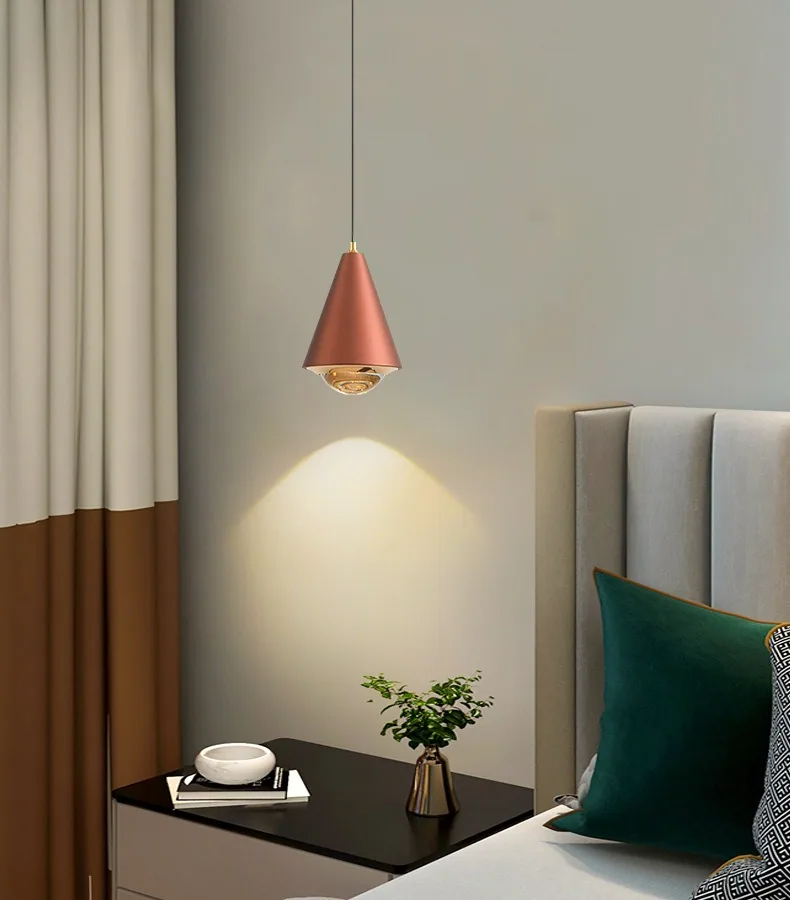 Light Luxury Cord-Hung Chandelier — Bedside & Bar Counter — view 6