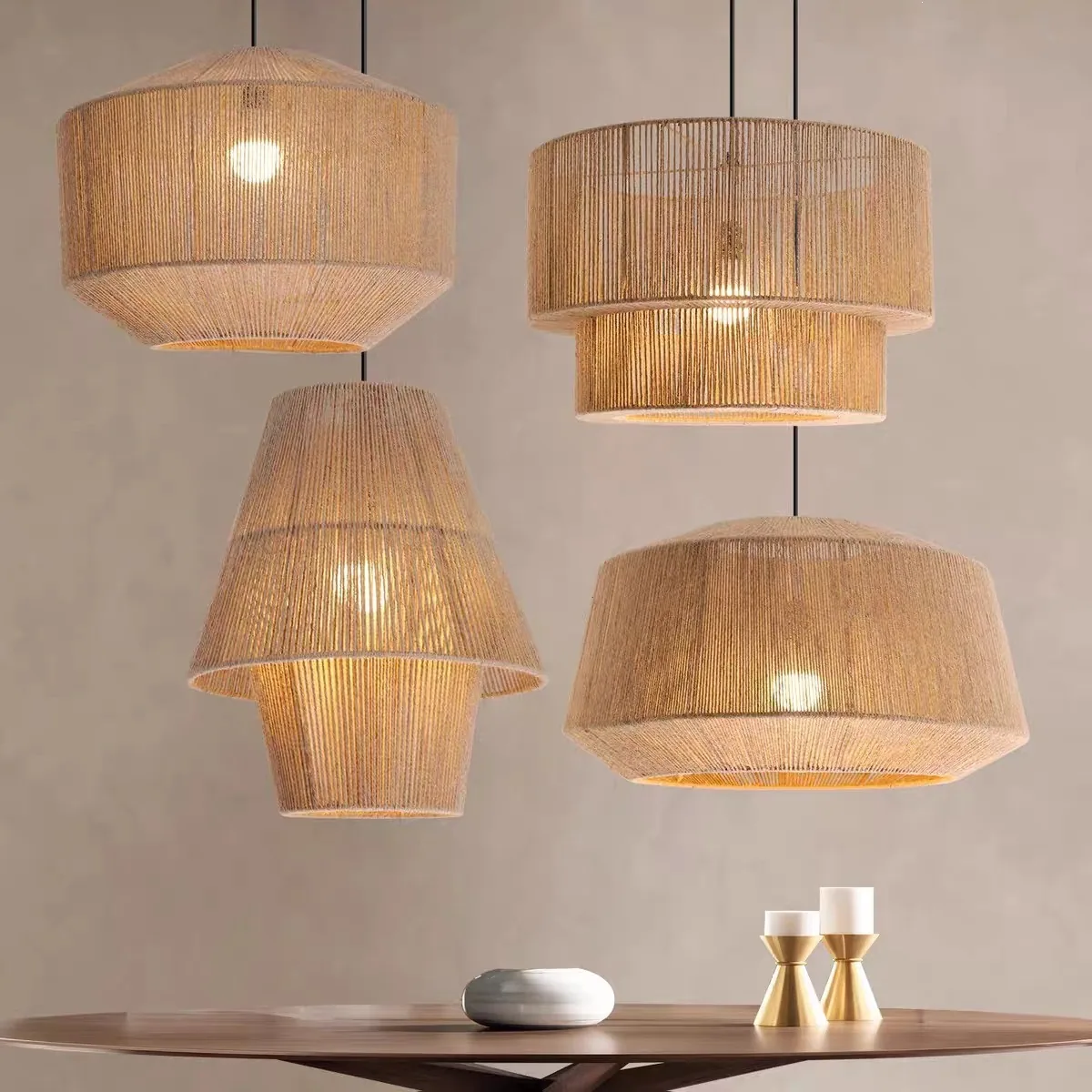 Wabi-Sabi Chandelier — Bedroom, Dining Room & Study — view 2