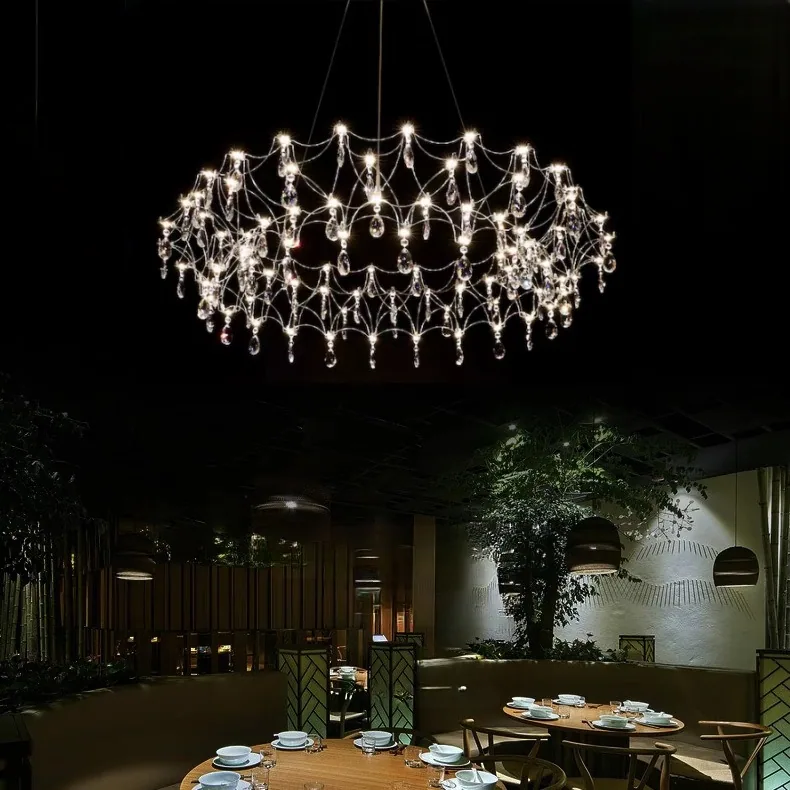 Italian Crystal Chandelier — Villa, Show Flat & Showroom — view 8