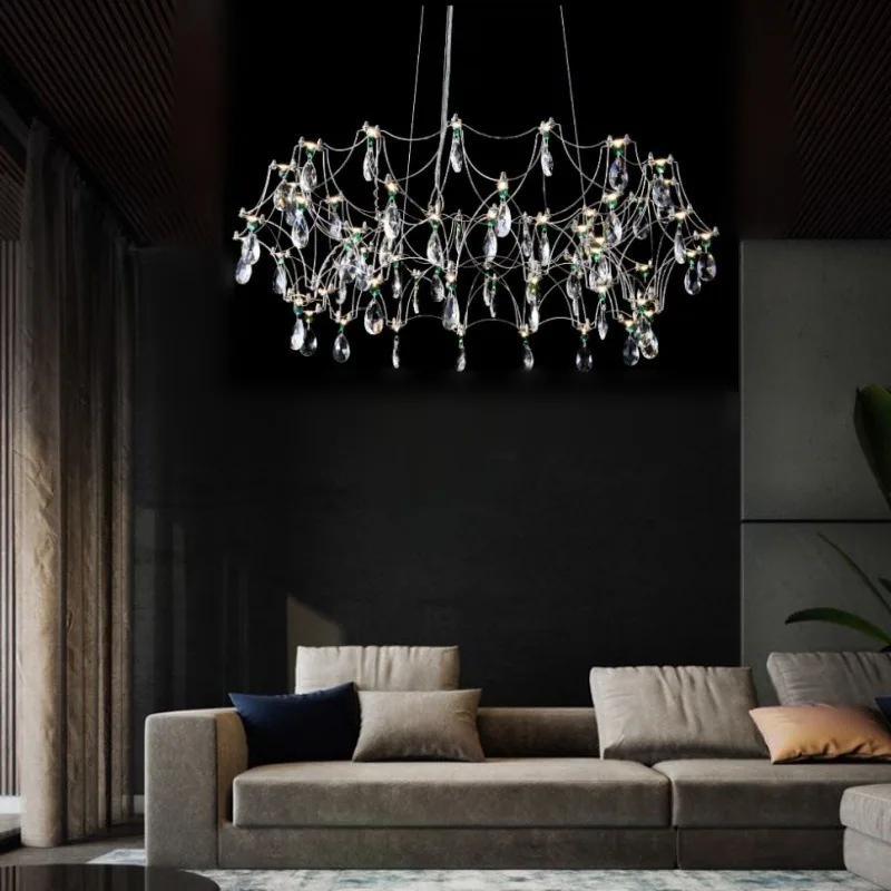 Italian Crystal Chandelier — Villa, Show Flat & Showroom — view 9