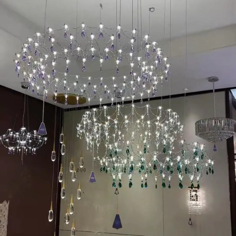 Italian Crystal Chandelier — Villa, Show Flat & Showroom — view 3