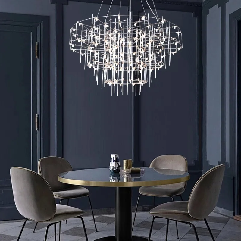 Modern Minimalist Chandelier — Boutique, Living Room & Reception — view 11