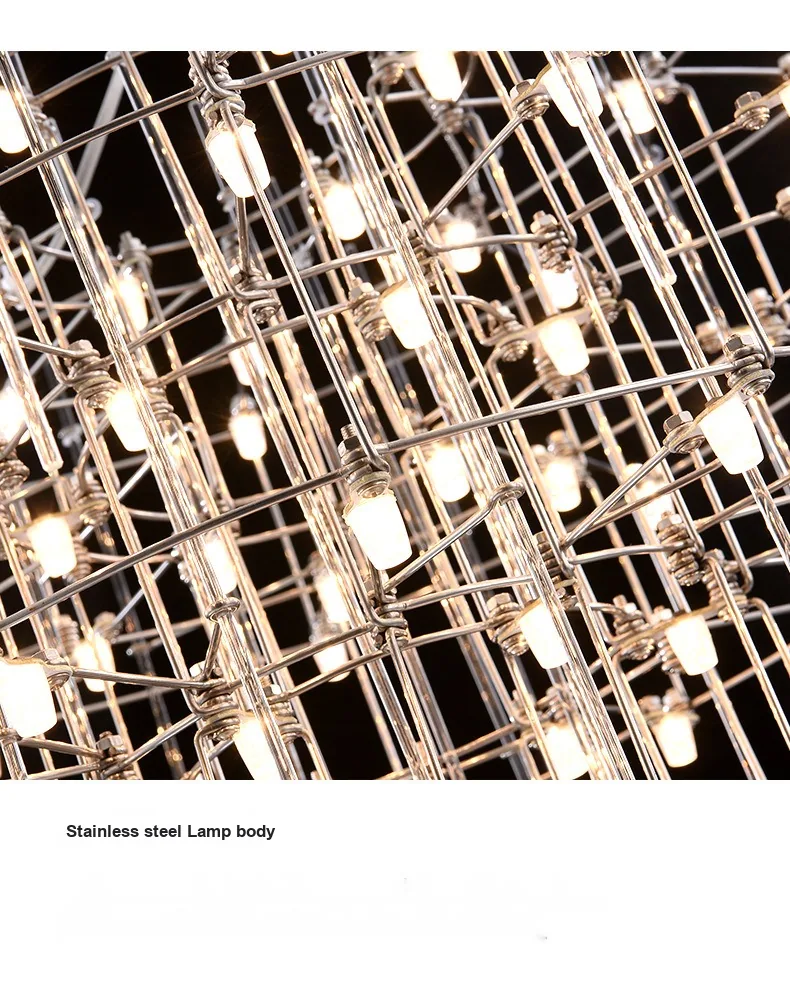 Modern Minimalist Chandelier — Boutique, Living Room & Reception — view 13