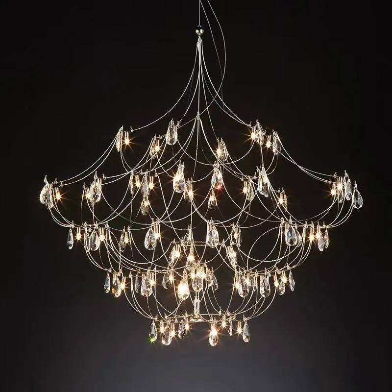 Modern Minimalist Chandelier — Boutique, Living Room & Reception — view 8