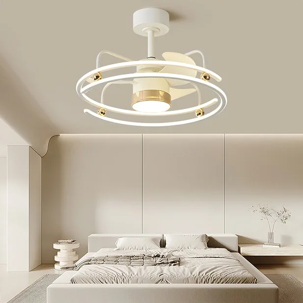 Nordic Ceiling Fan Light — Living Room & Dining Room (Model xyj) — view 1