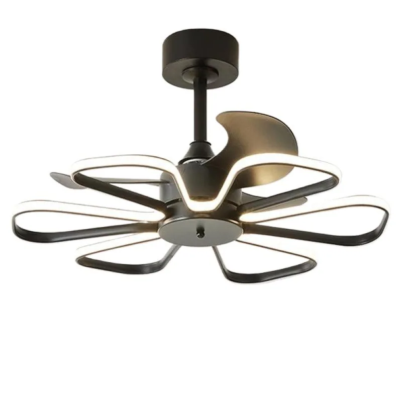 Nordic Ceiling Fan Light — Living Room & Dining Room (Model xyj) — view 10