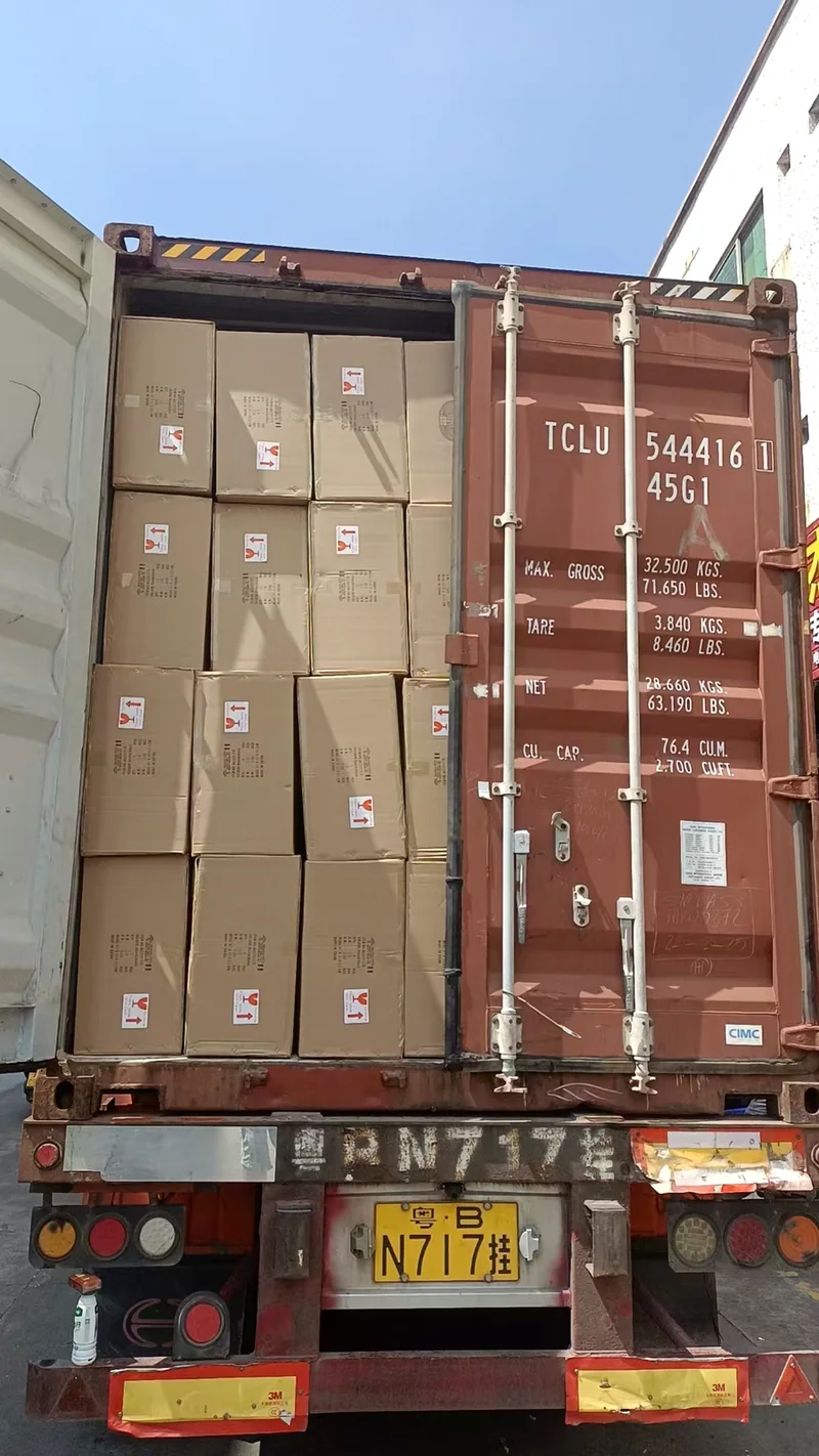 Partial load, container aisle